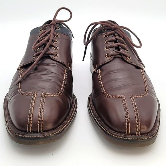 COLE HAAN RARE sz10 Country GOISER NORWEGIAN Split Toe Derby Oxford main image 11